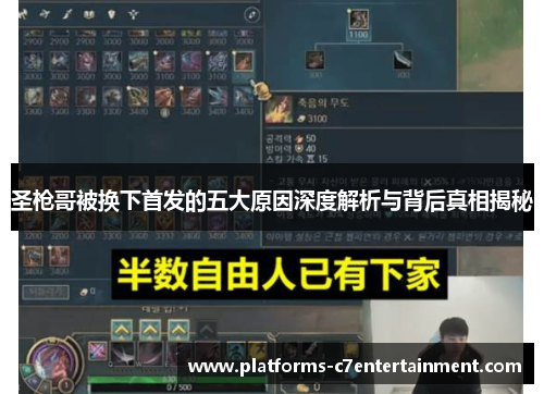 圣枪哥被换下首发的五大原因深度解析与背后真相揭秘 圣枪哥被换下首发的五大原因深度解析与背后真相揭秘